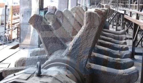 燒結廠單齒輥破碎機修復